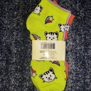 2/$12 - 3pk Kitten Socks